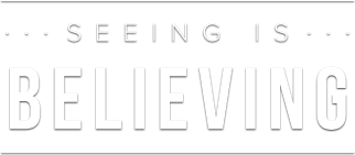 Seeing is believing